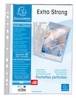 Exacompta - 50 Pochettes perforées - A4 - lisses - 9/100 - Exacompta à 3,99 € dans le catalogue Bureau Vallée
