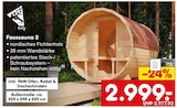 Fasssauna 2 bei Netto Marken-Discount im Steinfurt Prospekt für 2.999,00 €