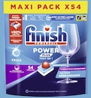 Tablettes lave-vaisselle Power Plus Tout en 1 Powerball* - FINISH en promo chez Casino Supermarchés Stains à 6,95 €
