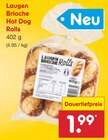 Laugen Brioche Hot Dog Rolls Angebote bei Netto Marken-Discount Ludwigshafen für 1,99 €