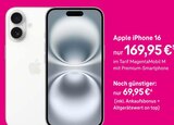 iPhone 16 bei Telekom Shop im Jülich Prospekt für 69,95 €