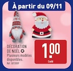 Promo Décoration de noël à 1,00 € dans le catalogue Aldi à Saint-Martin-du-Bois