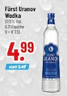 Fürst Uranov Wodka bei Trinkgut im Allershausen Prospekt für 4,99 €