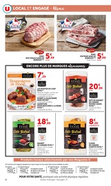 Promos Magret De Canard dans le catalogue "Célébrons LES PRODUCTEURS de chez nous" de Super U Magret De Canard en promo dans le catalogue Super U à la page 4
