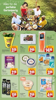 Lachs im REWE Prospekt "Dein Markt" mit 28 Seiten (Darmstadt)