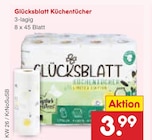 Netto Marken-Discount Niederkrüchten - Küchentücher Angebot im Prospekt Küchentücher bei Netto Marken-Discount im Niederkrüchten Prospekt für 3,99 €