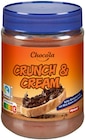 Crunch & Cream Brotaufstrich im Penny Prospekt Crunch & Cream Brotaufstrich von Choco'la im aktuellen Penny Prospekt für 2,49 €