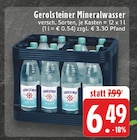 Mineralwasser Angebote von Gerolsteiner bei E center Recklinghausen für 6,49 €