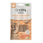 Promo Friandise en crème pour chat saumon et colostrum bovin Bubimex Creamy x 4 - 60 g à 1,99 € dans le catalogue Botanic à Dijon
