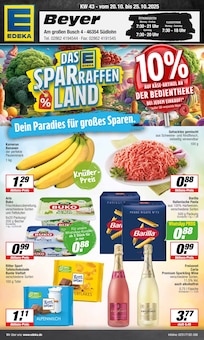 EDEKA Prospekt der Woche "Aktuelle Angebote" Seite 1, 20.10.2025 bis 25.10.2025 für Südlohn Aktueller EDEKA Prospekt "Aktuelle Angebote" Seite 1 von 17 Seiten für Südlohn