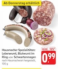 Aktuelles Leberwurst Angebot bei EDEKA in Karlsruhe ab 0,99 €