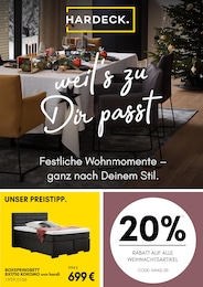 HARDECK Prospekt für Neuss: "WEIL´S ZU DIR PASST!", 1 Seite, 02.12.2025 - 07.12.2025
