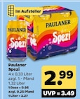 Spezi von Paulaner für 2,99 € bei Netto mit dem Scottie im Angebot Spezi von Paulaner im aktuellen Netto mit dem Scottie Prospekt