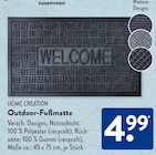 Outdoor-Fußmatte Angebote von HOME CREATION bei ALDI SÜD Lörrach für 4,99 €