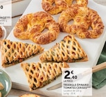 Triangle épinard tomates cerises en promo à 2,40 € chez Super U Triangle épinard tomates cerises dans le catalogue Super U