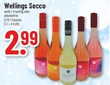 Secco weiß/fruchtig Angebote von Wellings bei Trinkgut Gronau für 2,99 €