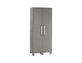 Armoire haute en résine gris 182X78X49 cm "MALO" - Cooke and Lewis en promo chez Brico Dépôt Sainte-Geneviève-des-Bois à 109,00 €