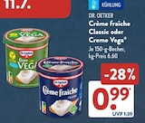 Crème fraîche Classic im Angebot bei ALDI SÜD in Ulm Crème fraîche Classic Angebote von Dr. Oetker bei ALDI SÜD Ulm für 0,99 €