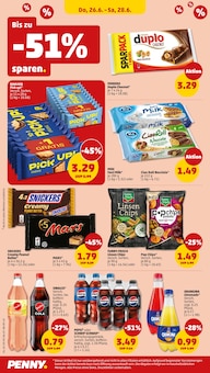 Snickers im Penny Prospekt "Wer günstig will, muss Penny." mit 37 Seiten (Köln)