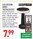 Aktuelle Handy Angebote bei Marktkauf in Bottrop Aktuelles LED-DESIGN-AKKU-TISCHLEUCHTE Angebot bei Marktkauf in Bottrop ab 7,99 €