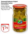 Original Spreewälder Gurken bei GLOBUS im Limburg Prospekt für 1,79 €