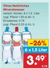 Natürliches Mineralwasser im Angebot bei Netto Marken-Discount in Singen Natürliches Mineralwasser Angebote von Vitrex bei Netto Marken-Discount Singen für 3,49 €