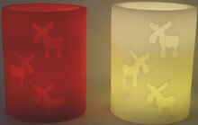 LED-Echtwachskerze Rentier bei Zimmermann in Mainz LED-Echtwachskerze Rentier im Angebot bei Zimmermann Mainz für 3,49 €