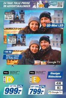 Fernseher im expert Prospekt "Top Angebote" mit 24 Seiten (Castrop-Rauxel)