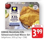 EDEKA Mömbris - Herzstücke XXL Schweineschnitzel Wiener Art Angebot im Prospekt Herzstücke XXL Schweineschnitzel Wiener Art bei EDEKA im Mömbris Prospekt für 3,99 €
