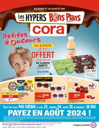 Prospectus Cora à Dugny, "Petites douceurs", 38 pages, 21/05/2024 - 27/05/2024