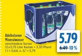 Mineralwasser Angebote von Adelholzener bei diska Coburg für 5,79 €