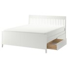 Aktuelles Bettgestell mit Schubladen weiß 180x200 cm Angebot bei IKEA in Bremerhaven ab 539,00 €