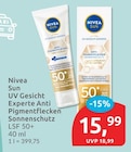 UV Gesicht Experte Anti Pigmentflecken Sonnenschutz von Nivea im aktuellen budni Prospekt