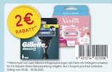 Mach3 Klingenpackung von Gillette im aktuellen famila Nordwest Prospekt