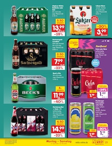 Bier im Netto Marken-Discount Prospekt "Aktuelle Angebote" mit 66 Seiten (Halberstadt)