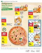 Pizza Angebote im Prospekt "LES PETITS PRIX HALAL" von Carrefour auf Seite 6
