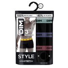 Boxers homme "Mix and colors" - DIM en promo chez Carrefour Market Ajaccio à 23,49 €