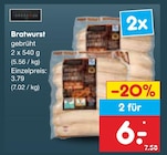 Bratwurst gebrüht Angebote bei Netto Marken-Discount Halle für 6,00 €