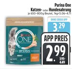 Katzen- oder Hundenahrung Angebote von Purina One bei EDEKA Germering für 2,99 €