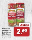 Wiener Würstchen von Böklunder im aktuellen combi Prospekt