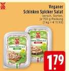 Veganer Schinken Spicker Salat Kräuter im Angebot bei E center in Wuppertal Veganer Schinken Spicker Salat Kräuter Angebote bei E center Wuppertal für 1,79 €