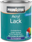 Acryl Buntlack Seidenmatt von Primaster im aktuellen Globus-Baumarkt Prospekt