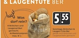 Sonntags-Brötchen & Laugen-Tüte im aktuellen Prospekt bei Hieber in Steinen