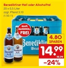 Aktuelle Bier Angebote bei Netto Marken-Discount in Frankfurt (Main) Aktuelles Hell Angebot bei Netto Marken-Discount in Frankfurt (Main) ab 14,99 €
