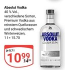 Aktuelle Vodka Angebote bei GLOBUS in Jena Aktuelles Absolut Vodka Angebot bei GLOBUS in Jena ab 10,99 €