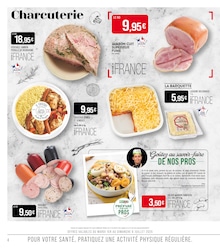 Prix et réduction Charcuterie dans le prospectus Supermarchés Match en cours Offre Charcuterie dans le catalogue Supermarchés Match du moment à la page 4