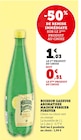 Boisson Gazeuse Aromatisée Forever - Maison Perrier en promo chez Super U Villeneuve-d'Ascq à 0,51 €