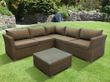 Gartenmöbel Set Eckbank Lounge Tisch 66 x 66 cm - SUNNY Angebote bei Die Möbelfundgrube Pirmasens für 499,99 €