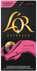 Capsules de café x 10 or rose intensité 7 - L'OR en promo chez Intermarché Super Lambersart à 2,23 €