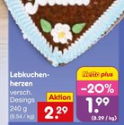 Aktuelles Lebkuchenherzen Angebot bei Netto Marken-Discount in Bochum ab 1,99 €